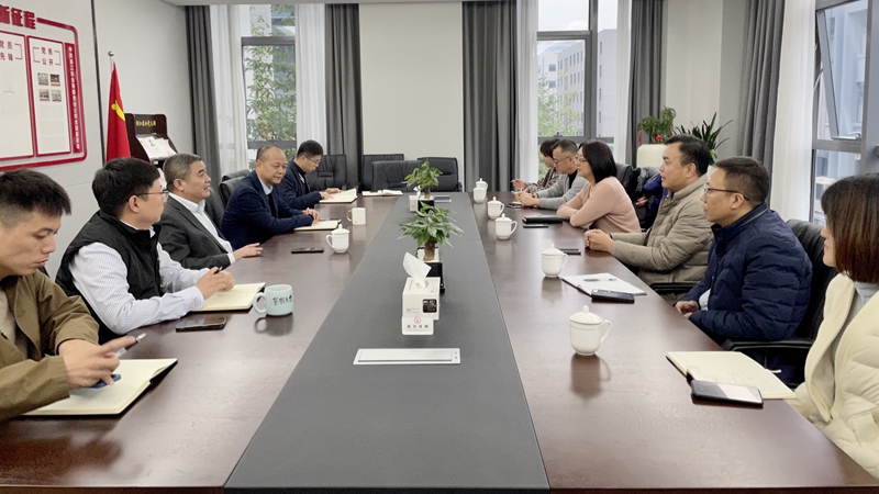 省糧油進出口公司總經理宋耀華、益海嘉里浙江公司總經理杜海濤一行到訪浙江農合