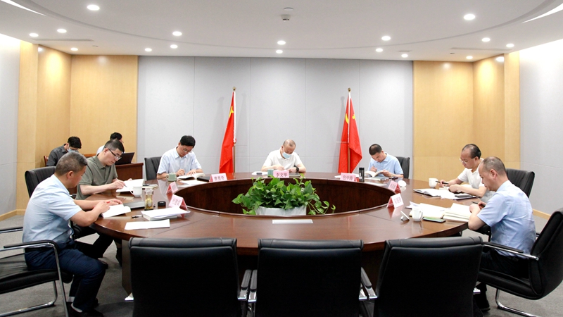 集團(tuán)黨委理論學(xué)習(xí)中心組召開主題教育&ldquo;加快高質(zhì)量發(fā)展&rdquo;專題學(xué)習(xí)會
